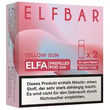 Elf bar ELFA Pods Yellow Sun 2er Pack